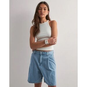 Carhartt WIP long denim shorts